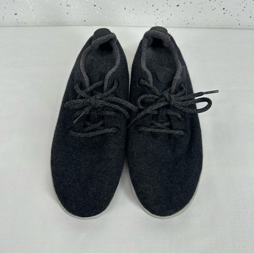 Allbirds Men’s size 9 Dark Gray Wool Runners Sneakers - Picture 2 of 11